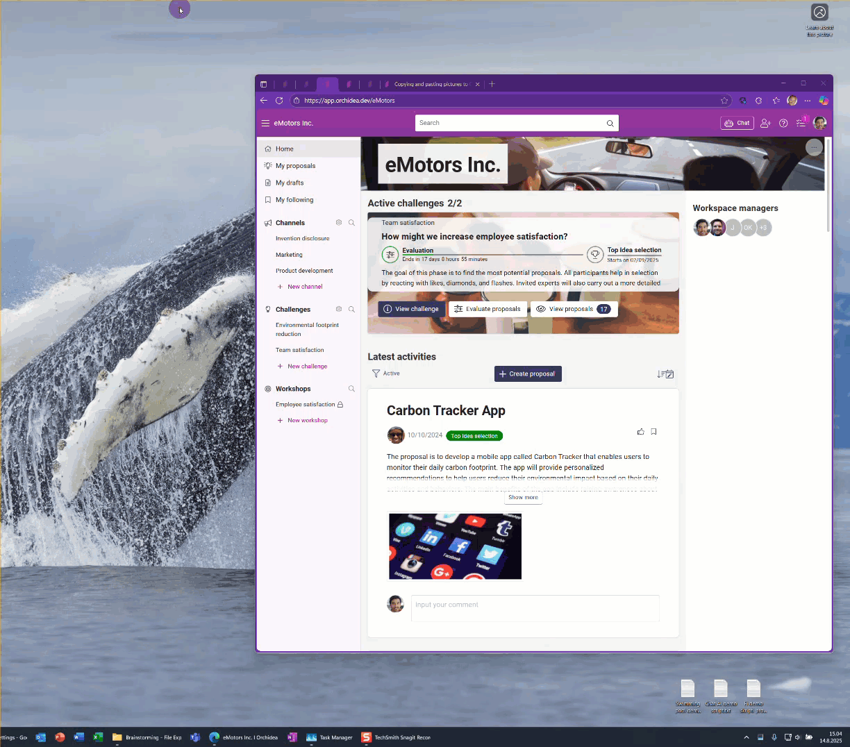 Take screenshot in Windows